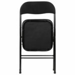 Стул складной BRABIX "Golf CF-007", чёрный каркас, чёрная ткань, гофрокороб, 533025 — изображение 9