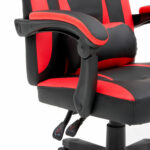 Кресло компьютерное CROMEX (КРОМЕКС) "Start GM-105", две подушки, экокожа, черное/красное, 532957 — изображение 10