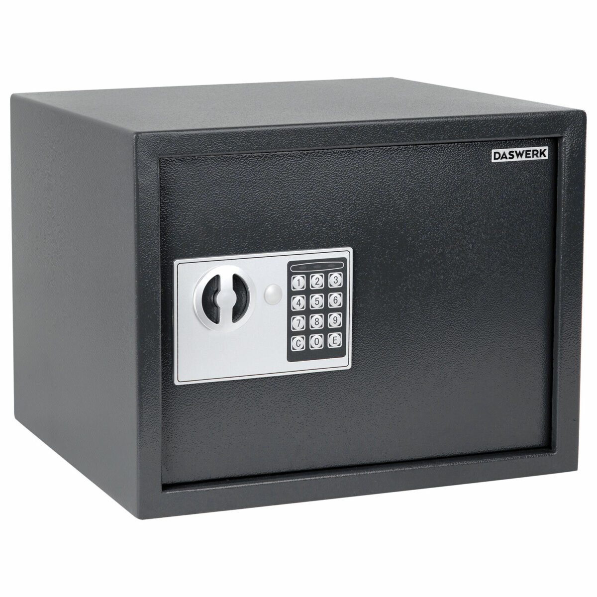 Сейф мебельный DASWERK (ДАСВЕРК) SC-300EL (300х380х300 мм), электронный замок, графит, 291346 — изображение 2