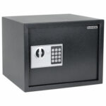 Сейф мебельный DASWERK (ДАСВЕРК) SC-300EL (300х380х300 мм), электронный замок, графит, 291346 — изображение 2
