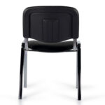 Стул STAFF "Iso Lite CF-008", хром, ткань черная (С-11), 532565 — изображение 4