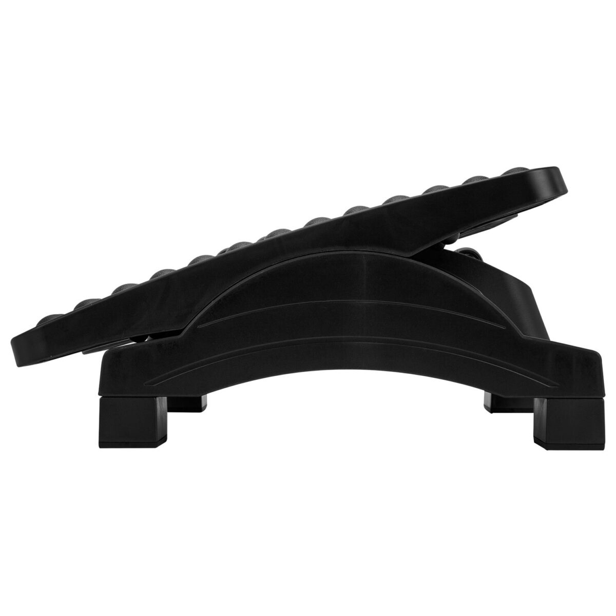 Подставка для ног BRABIX "Ultra 5" 43х32 см, массажер, регулировка угла наклона, 2 платформы, 533040 — изображение 2