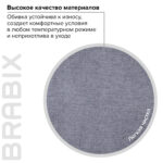 Кресло офисное BRABIX PREMIUM "Solid HD-005", нагрузка до 180 кг, ткань, серое, 531823 — изображение 19