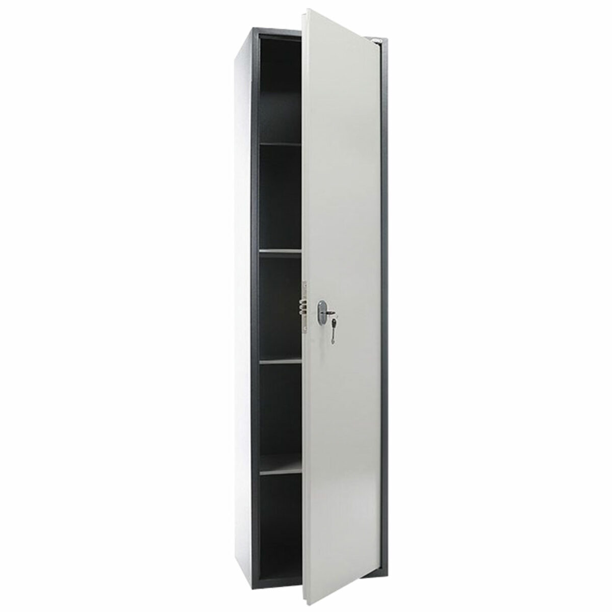 Шкаф металлический для документов AIKO "SL-185" ГРАФИТ, 1800х460х340 мм; 45 кг, S10799180502 — изображение 1