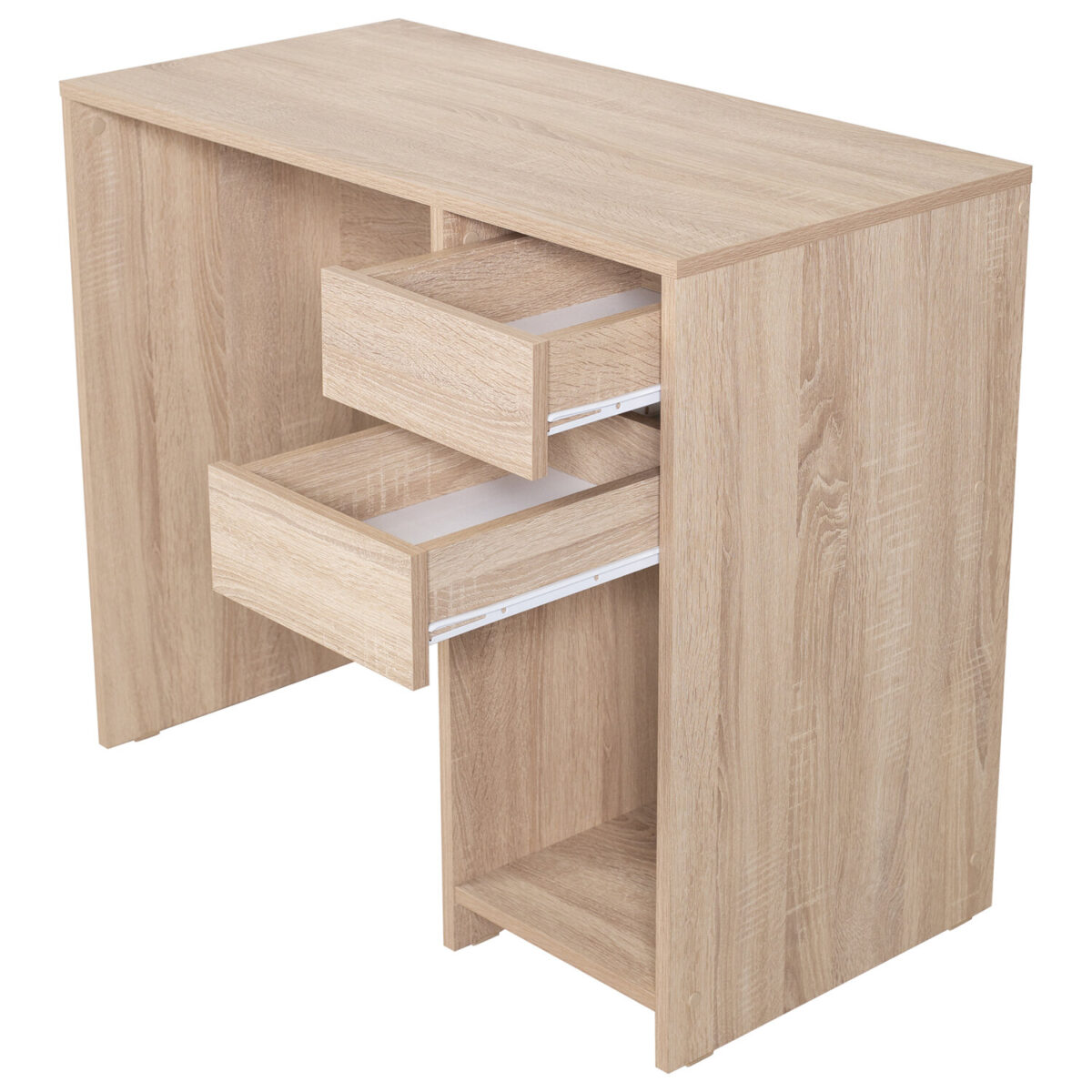 Стол письменный/компьютерный BRABIX "Scandi CD-017", 900х450х750 мм, 2 ящика, дуб сонома, 641895, ЦБ013706-2 — изображение 10