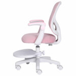 Кресло детское с подставкой для ног BRABIX "Sky MG-206", велюр, розовое, 533154 — изображение 9