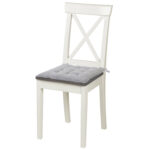 Подушка на стул "РОГОЖКА", 40x40 см, полиэстер, светло-серая, PRIMILA (ПРИМИЛА) LUX, 700498 — изображение 3