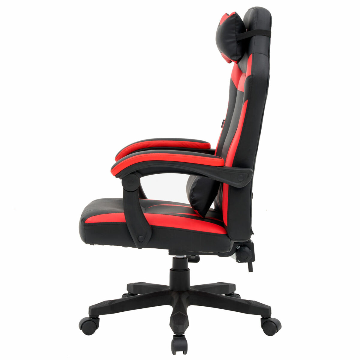 Кресло компьютерное CROMEX (КРОМЕКС) "Start GM-105", две подушки, экокожа, черное/красное, 532957 — изображение 6