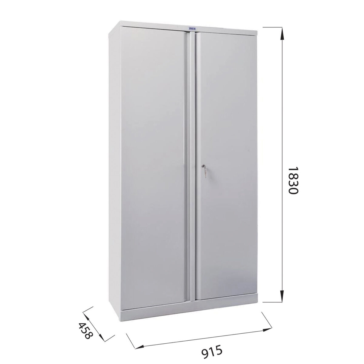 Шкаф металлический офисный ПРАКТИК "AM-1891", 1830х915х458 мм, 47 кг, разборный, AM-18391 — изображение 4