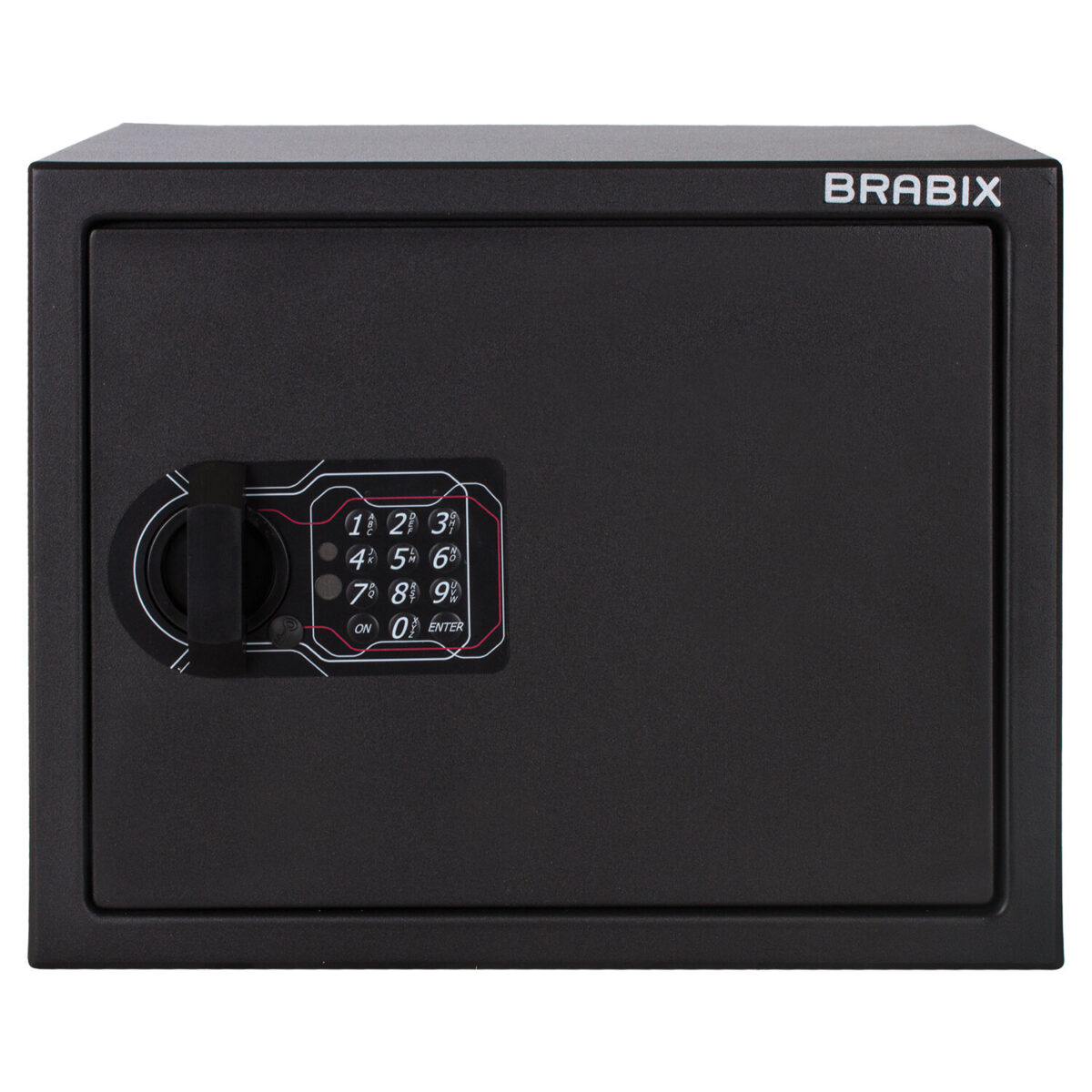 Сейф мебельный BRABIX "SF-280EL", 280х350х300 мм, электронный замок, черный, 291149, S103BR212414 — изображение 3