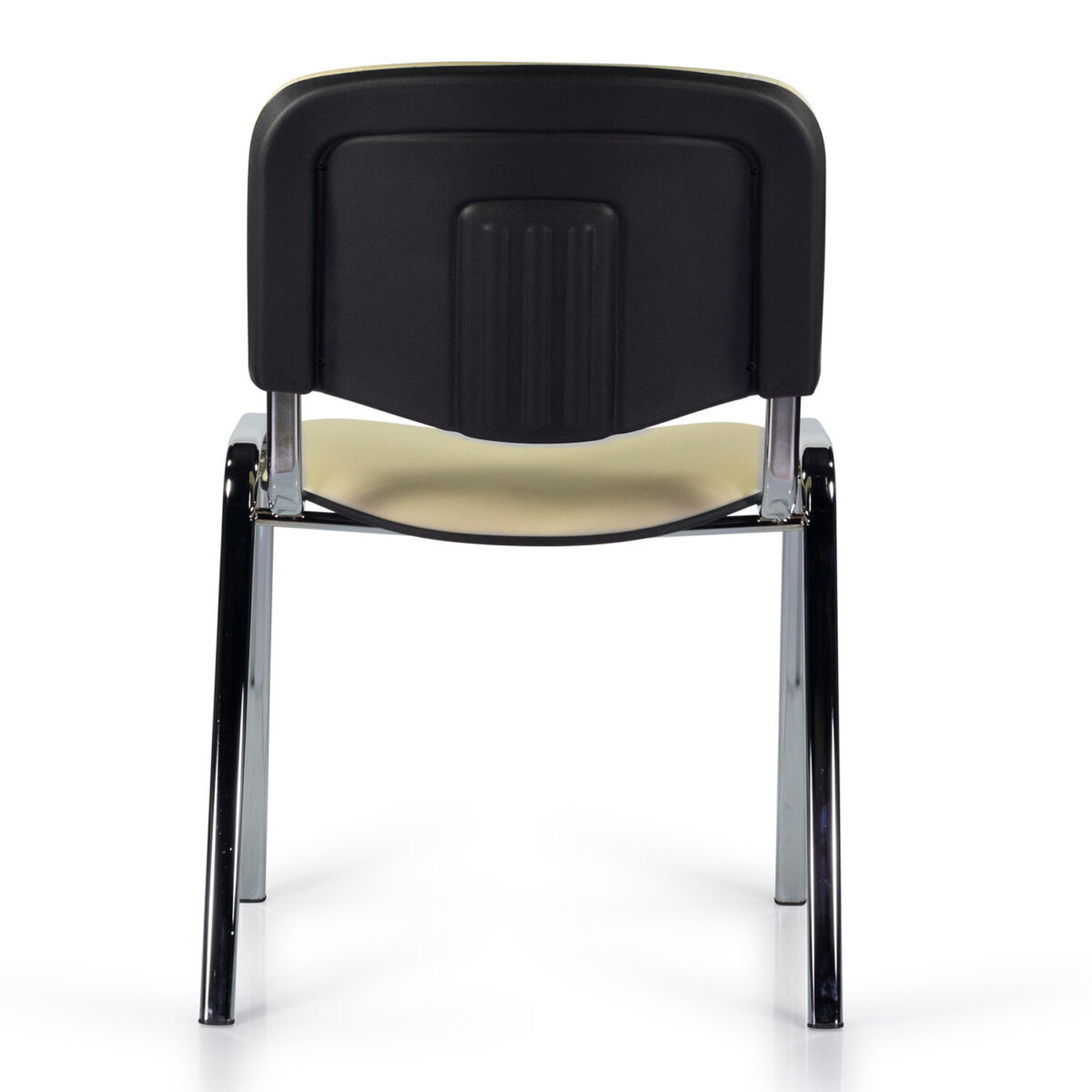 Стул STAFF "Iso Lite CF-008", хром, кожзам бежевый (Z-21), 532568 — изображение 3