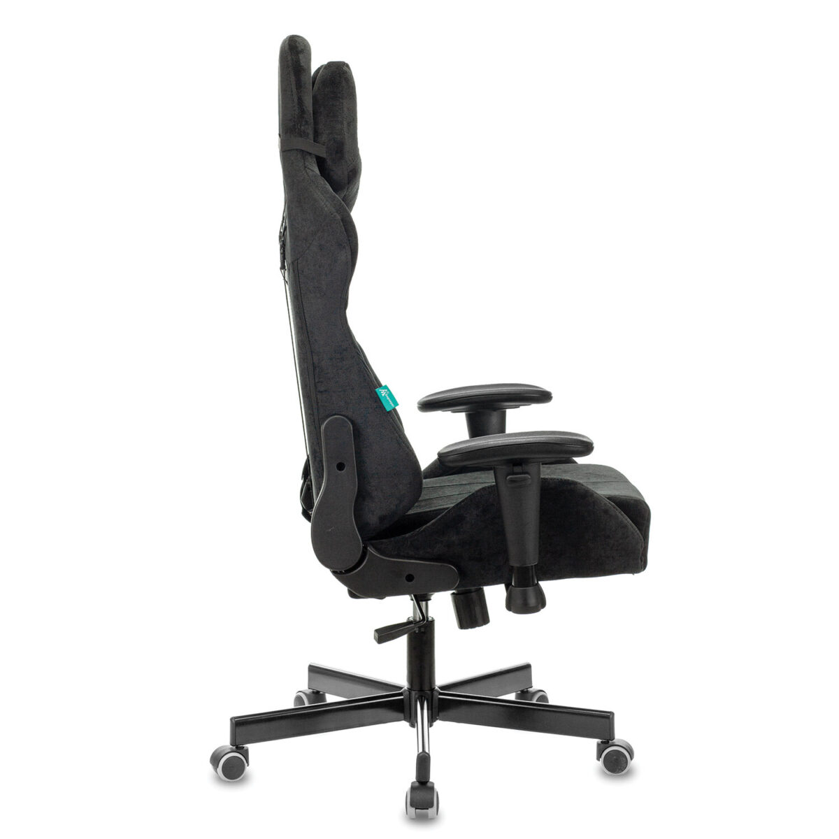 Кресло компьютерное Zombie VIKING KNIGHT, 2 подушки, ткань, черное, 1379928 — изображение 4