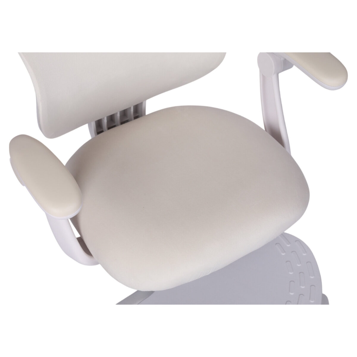 Кресло детское с подставкой для ног BRABIX "Sky MG-206", велюр, бежевое, 533156 — изображение 9