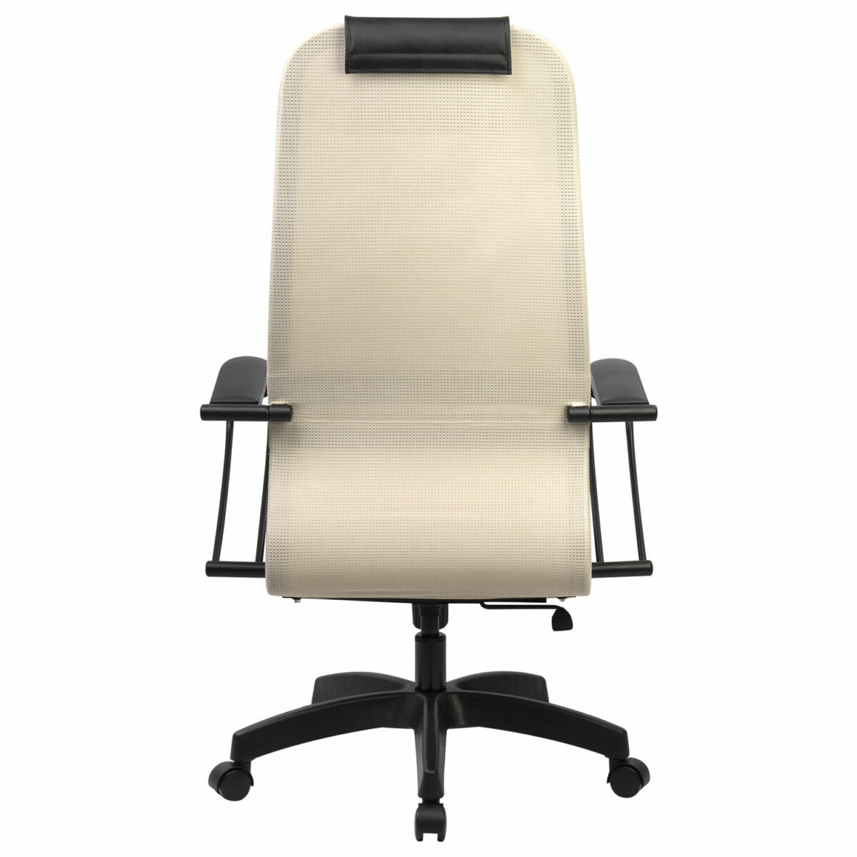 Кресло BRABIX PREMIUM "Ultimate EX-800" пластик, плотная двойная сетка Х2, черное/бежевое, 532916 — изображение 5