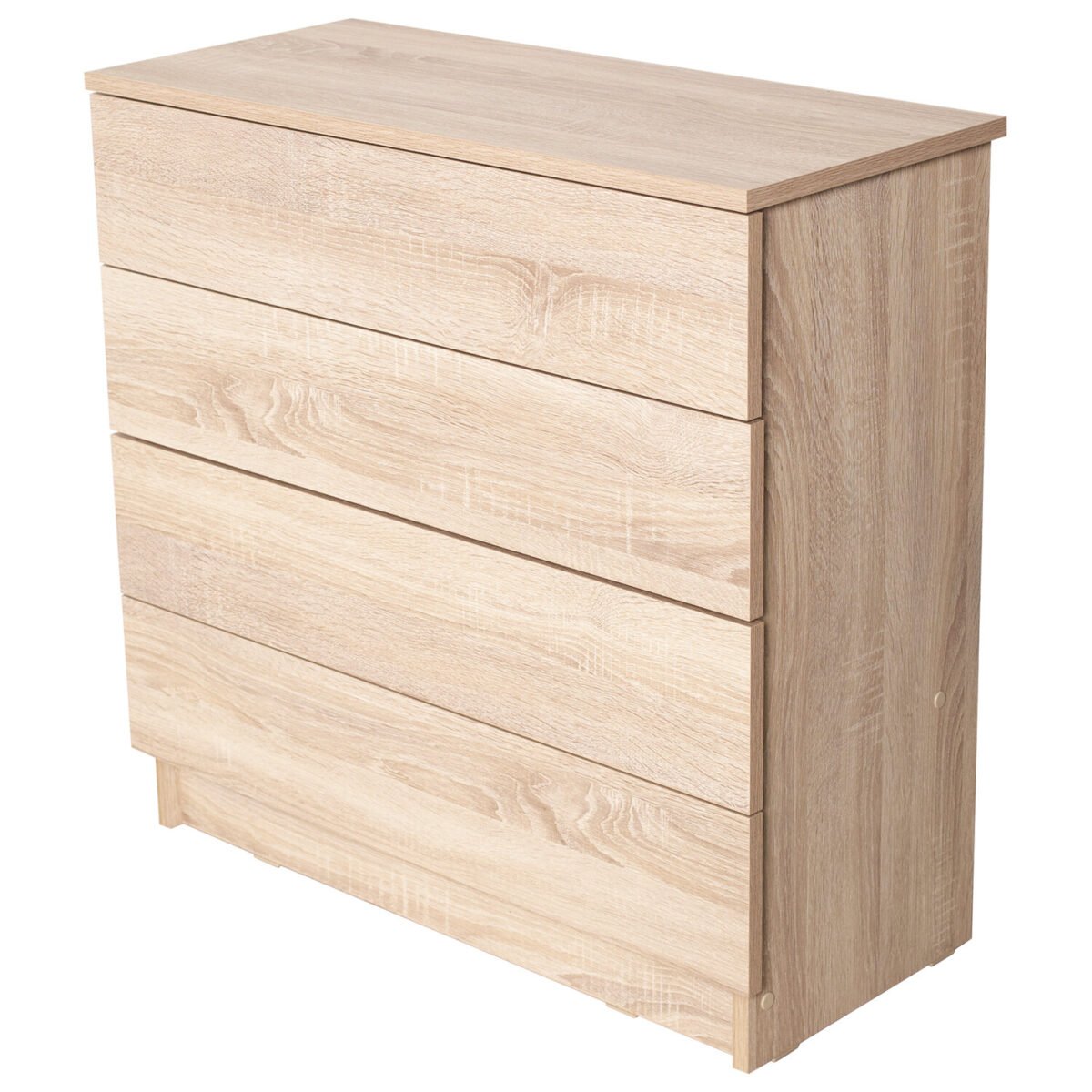 Комод BRABIX "Scandi CM-001", 750х330х730 мм, 4 ящика, ЛДСП, дуб сонома, 641901, ЦБ013659 -2 — изображение 1