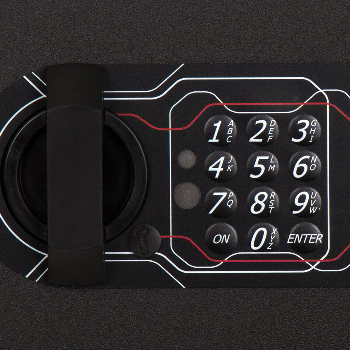 Сейф мебельный BRABIX "SF-230EL", 230х310х250 мм, электронный замок, черный, 291147, S103BR211614 — изображение 6