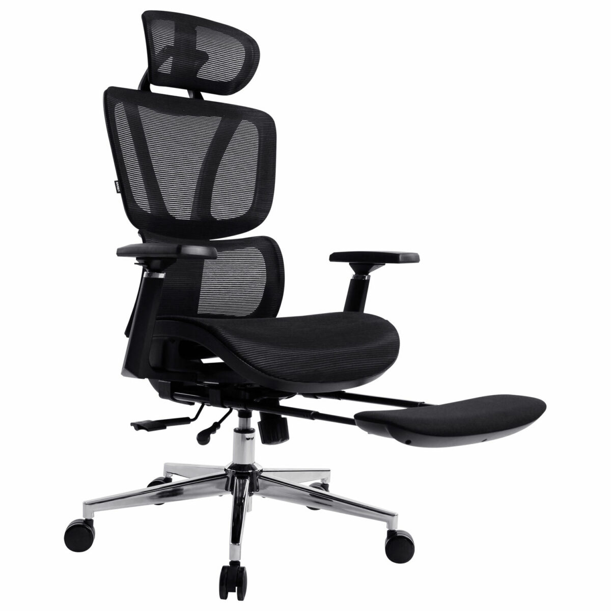 Кресло BRABIX PREMIUM "Evolution ER-700", подножка, слайдер, синхромеханизм, сетка, черное, 532947 — изображение 6