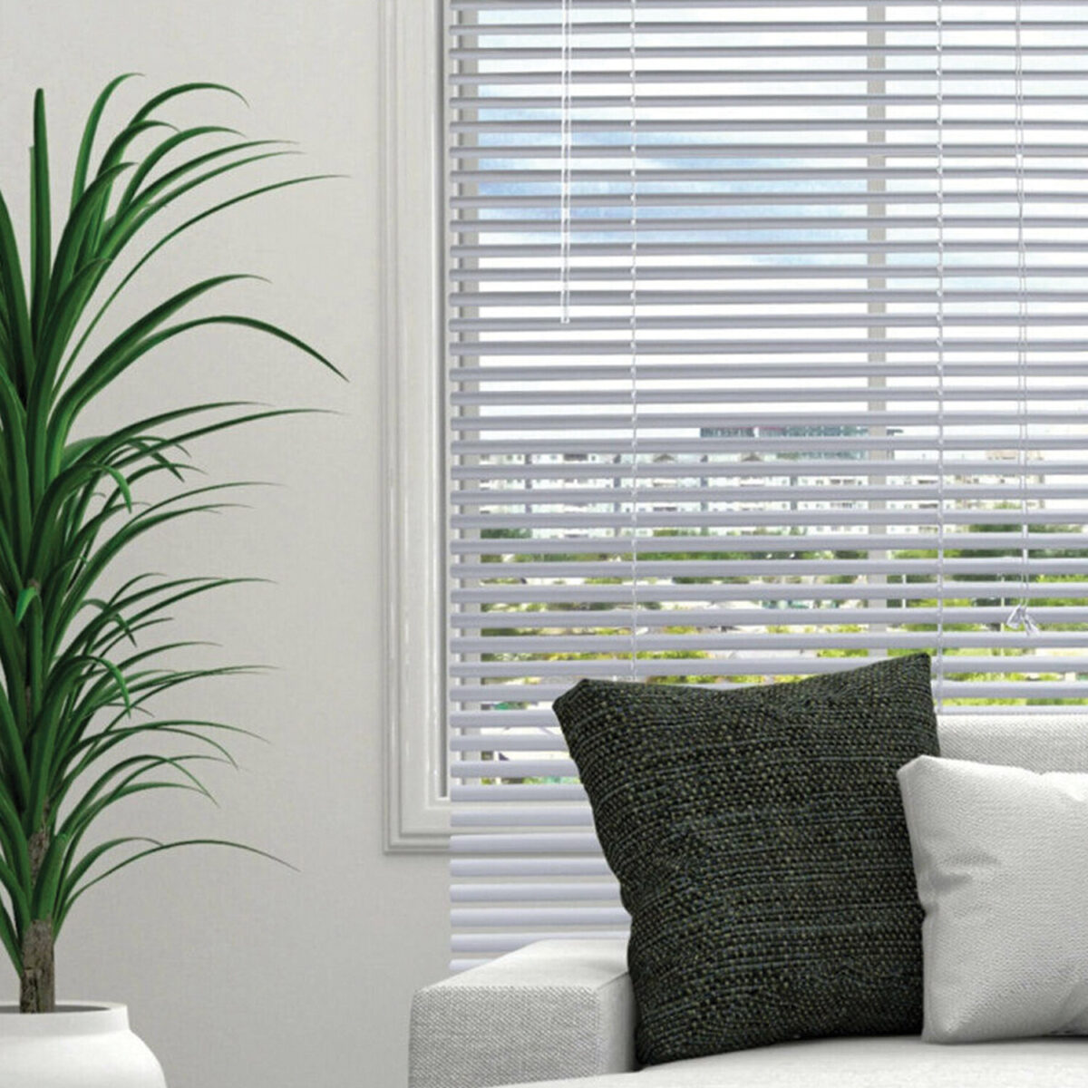 Жалюзи горизонтальные BRABIX 100х160 см, АЛЮМИНИЙ, цвет серебристый, 606041 — изображение 9