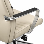 Кресло BRABIX PREMIUM "Solo EX-730", алюминий, хром, экокожа, бежевое, 532937 — изображение 11