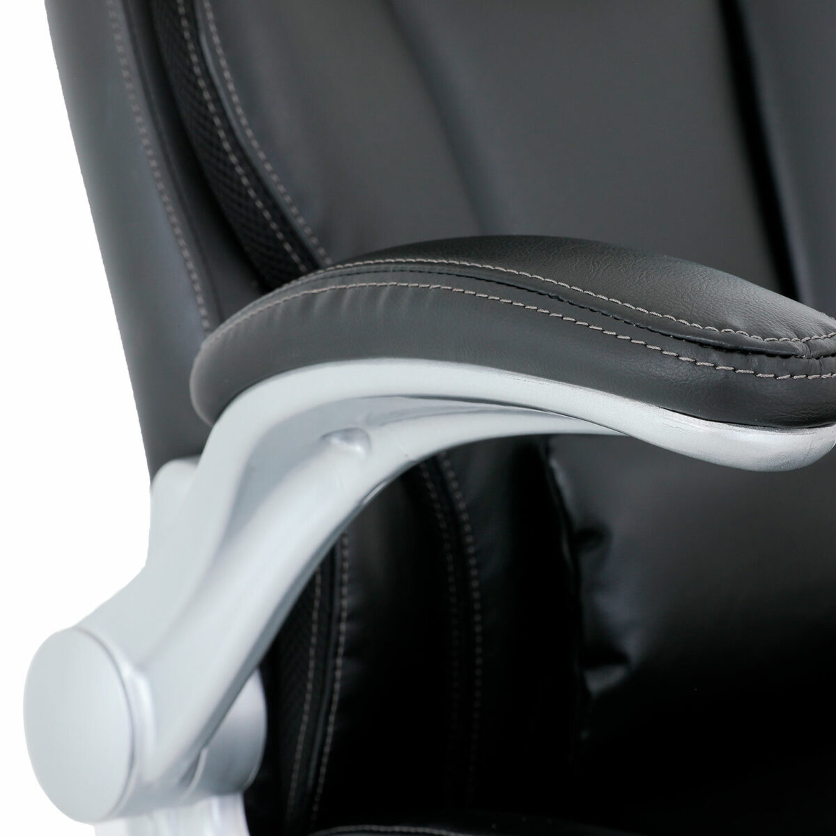 Кресло BRABIX PREMIUM "Phantom EX-553", рециклированная кожа, регулируемый подголовник, черное, 532940 — изображение 12