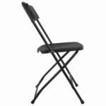 Стул складной BRABIX "Golf CF-002", черный каркас, пластик черный, 531563 — изображение 6