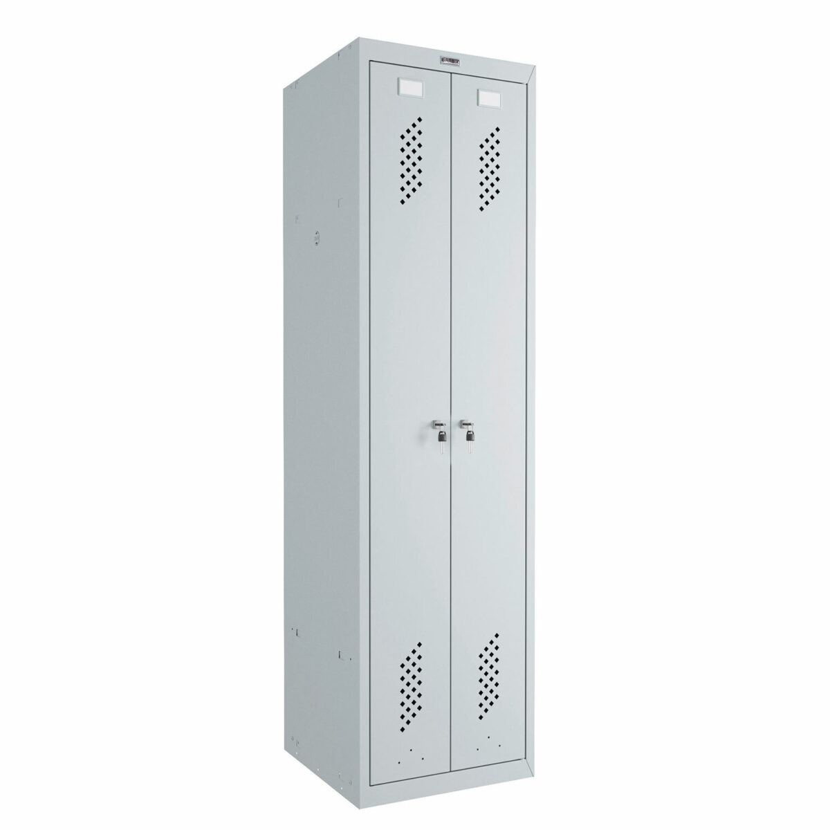 Шкаф металлический для одежды BRABIX "LK 21-50", 2 секции, 1830х500х500 мм, 29 кг, 291379 — изображение 2