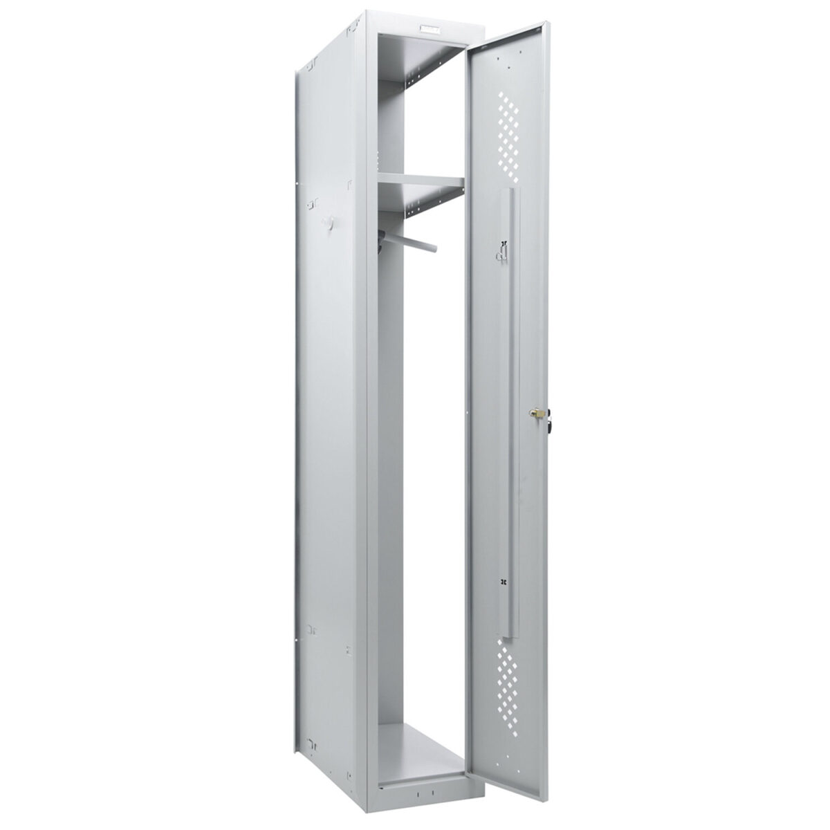 Шкаф (секция без стенки) металлический для одежды BRABIX "LK 01-30", УСИЛЕННЫЙ, 1830х300х500 мм, 291128, S230BR402102 — изображение 2