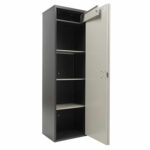 Шкаф металлический для документов AIKO "SL-150Т" ГРАФИТ, 1490х460х340 мм, 32 кг, S10799150502 — изображение 2