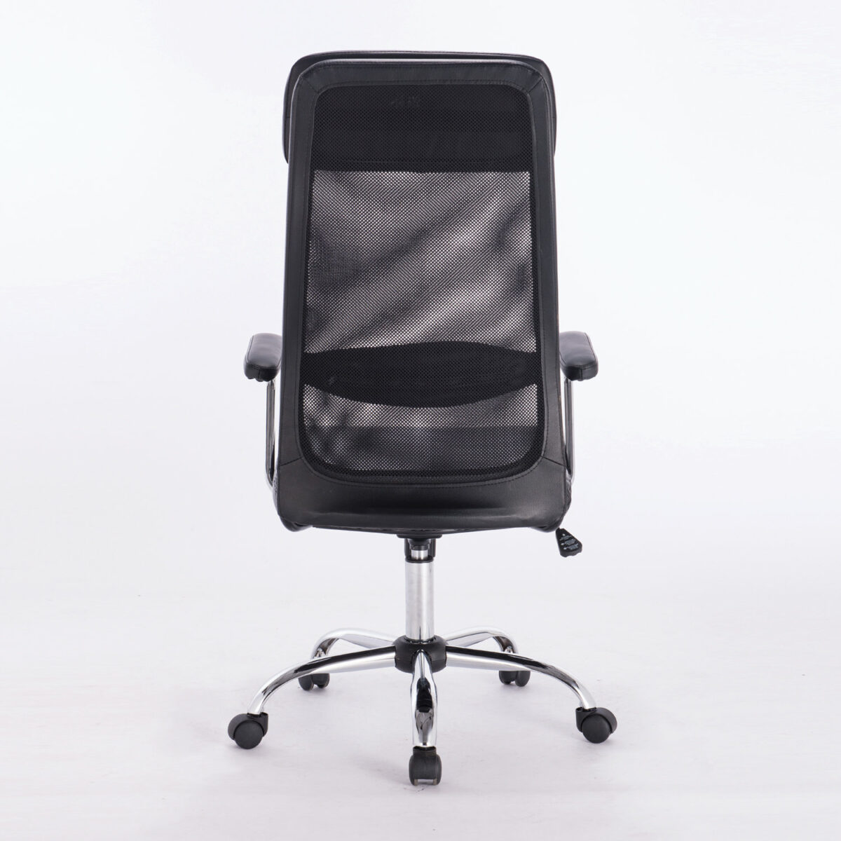Кресло офисное BRABIX "Flight EX-540", хром, экокожа, сетка, черное, 531850 — изображение 5