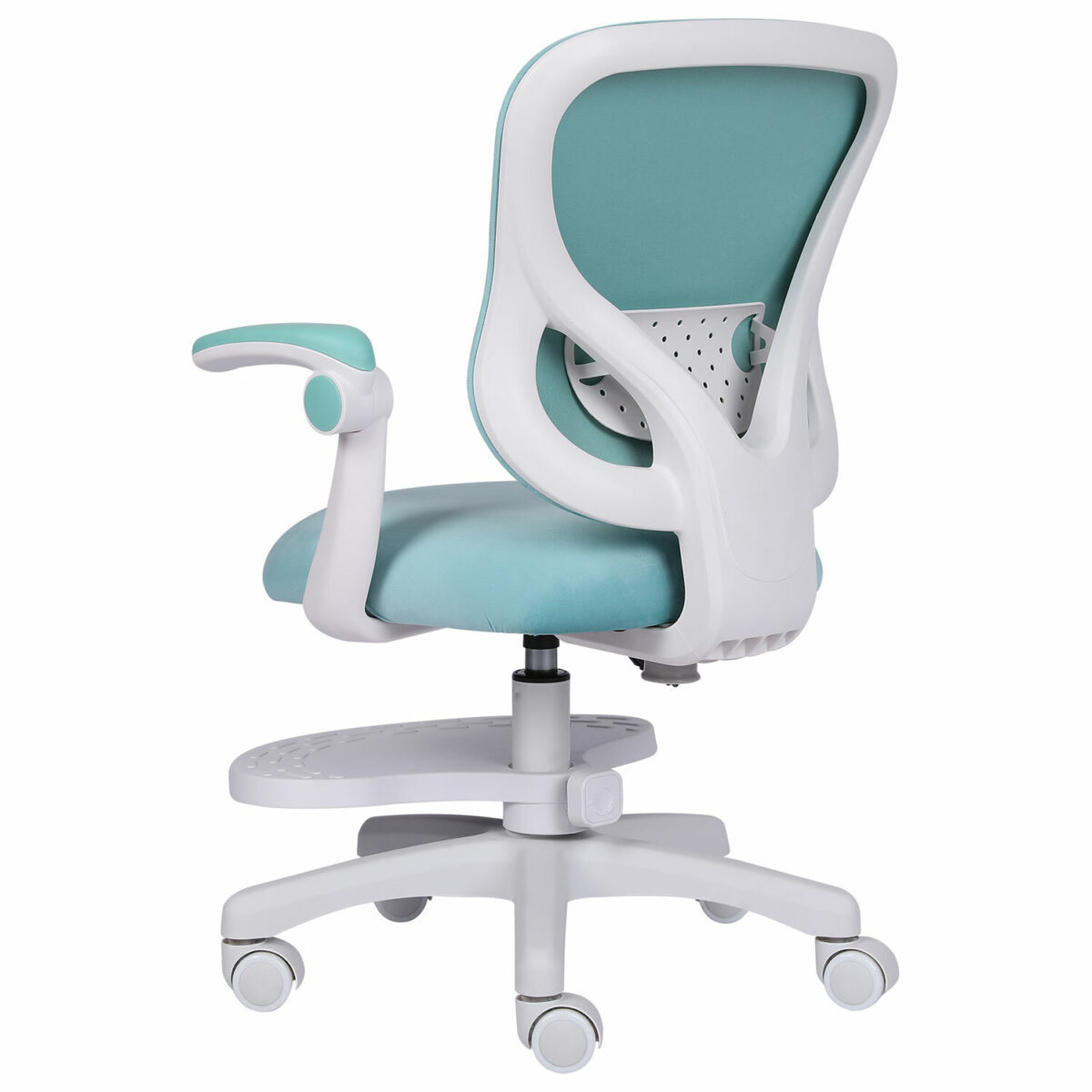 Кресло детское с подставкой для ног BRABIX "Sky MG-206", велюр, голубое, 533155 — изображение 8