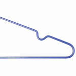 Вешалки-плечики, размер 48-50, КОМПЛЕКТ 10 шт., металл/ПВХ, перекладина, цвет синий, BRABIX "Стандарт", 601166 — изображение 7