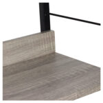 Стеллаж на металлокаркасе BRABIX "LOFT SH-003", 600х350х1500 мм, 5 полок, цвет дуб антик, 641235 — изображение 7