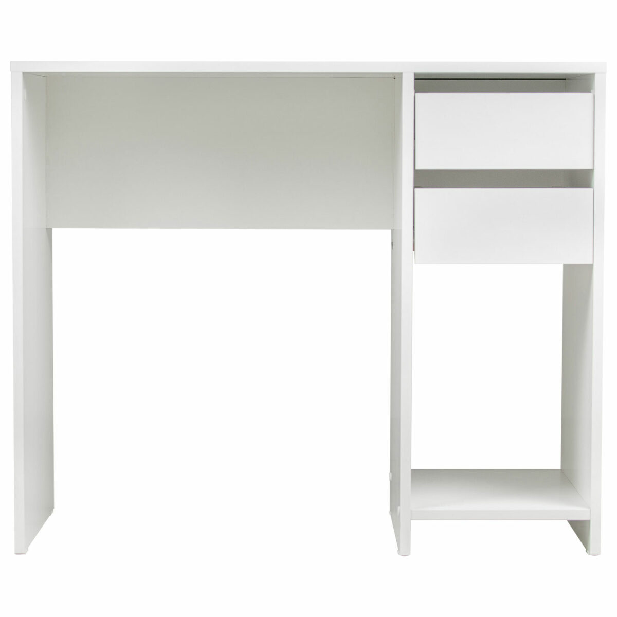 Стол письменный/компьютерный BRABIX "Scandi CD-017", 900х450х750 мм, 2 ящика, белый, 641894, ЦБ013706-1 — изображение 4