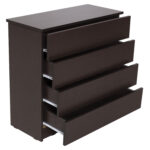 Комод BRABIX "Scandi CM-001", 750х330х730 мм, 4 ящика, ЛДСП, венге, 641902, ЦБ013659 -3 — изображение 7