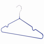 Вешалки-плечики, размер 48-50, КОМПЛЕКТ 10 шт., металл/ПВХ, перекладина, цвет синий, BRABIX "Стандарт", 601166 — изображение 5