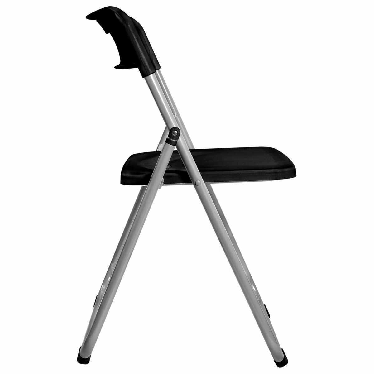 Стул складной BRABIX "Golf Lite CF-017", серебристый каркас, пластик чёрный, 532895 — изображение 5