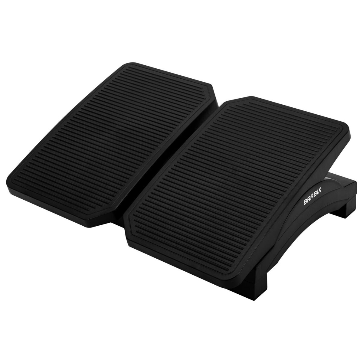 Подставка для ног BRABIX "Ultra 4" 43х32 см, регулировка угла наклона, 2 платформы, 533039 — изображение 1