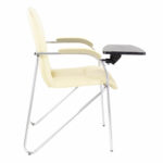 Кресло со столом BRABIX "Samba CF-108 BOX-2", хром каркас, кожзам бежевый, разобрано, 533219 — изображение 4