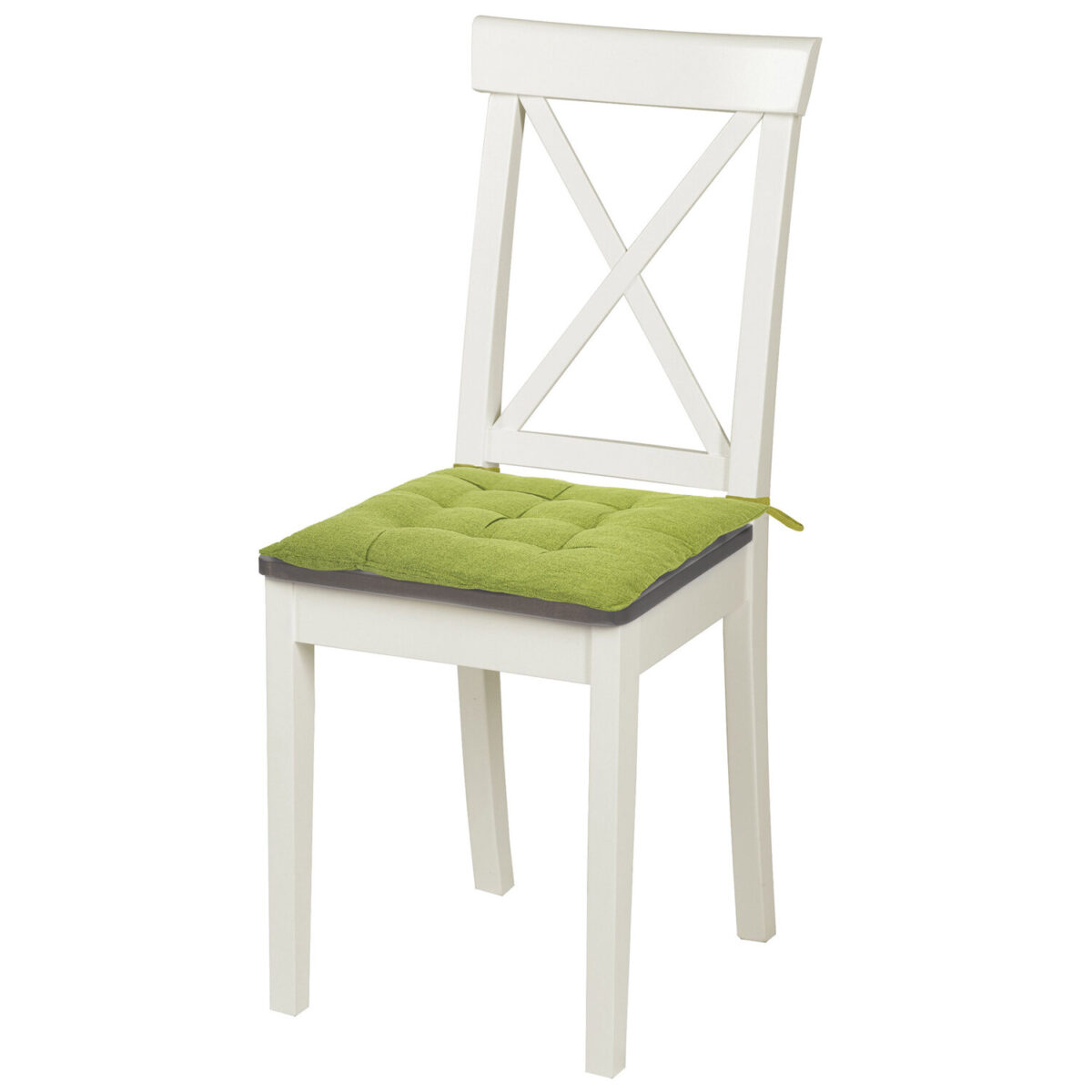 Подушка на стул "РОГОЖКА", 40x40 см, полиэстер, зеленая, PRIMILA (ПРИМИЛА) LUX, 700500 — изображение 3