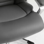 Кресло офисное BRABIX PREMIUM "Level EX-527", пружинный блок, рециклированная кожа, серое, 531937 — изображение 9