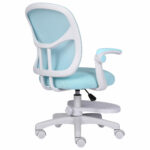 Кресло детское с подставкой для ног BRABIX "Toy MG-205", сетка/ткань TW, голубое, 533152 — изображение 10