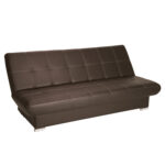 Диван мягкий раскладной "Модесто", 1900х900х820 мм, экокожа, коричневый — изображение 3