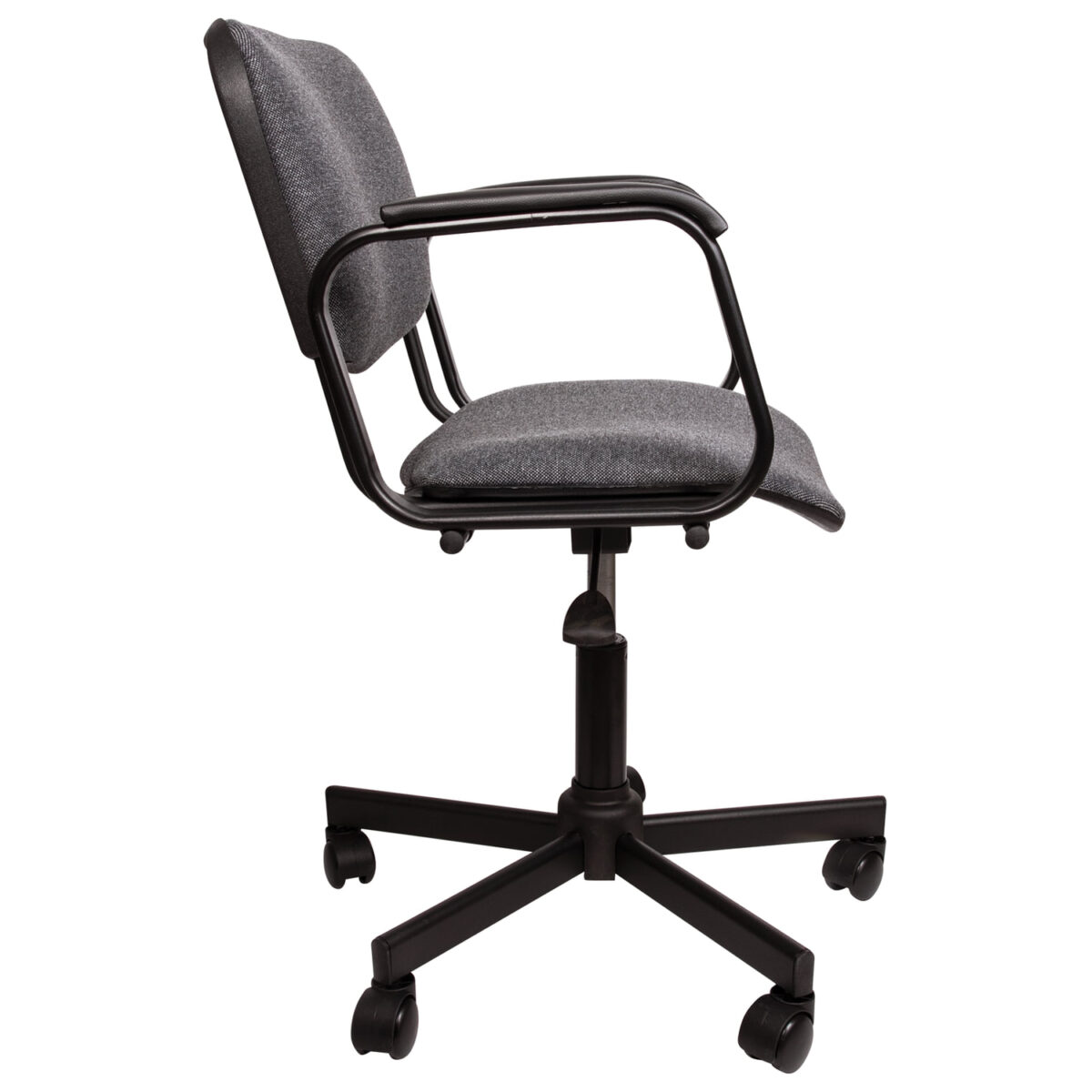 Кресло КР08, с подлокотниками, серое, КР01.00.08-102- — изображение 3