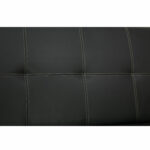Диван мягкий раскладной "Модесто", 1900х900х820 мм, экокожа, черный — изображение 5