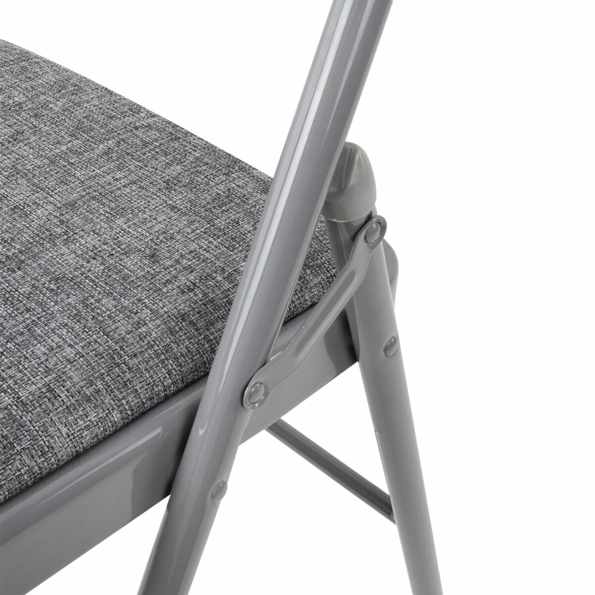 Стул складной BRABIX "Golf Plus CF-003 КОМФОРТ", серый каркас, серая ткань, 532890 — изображение 11