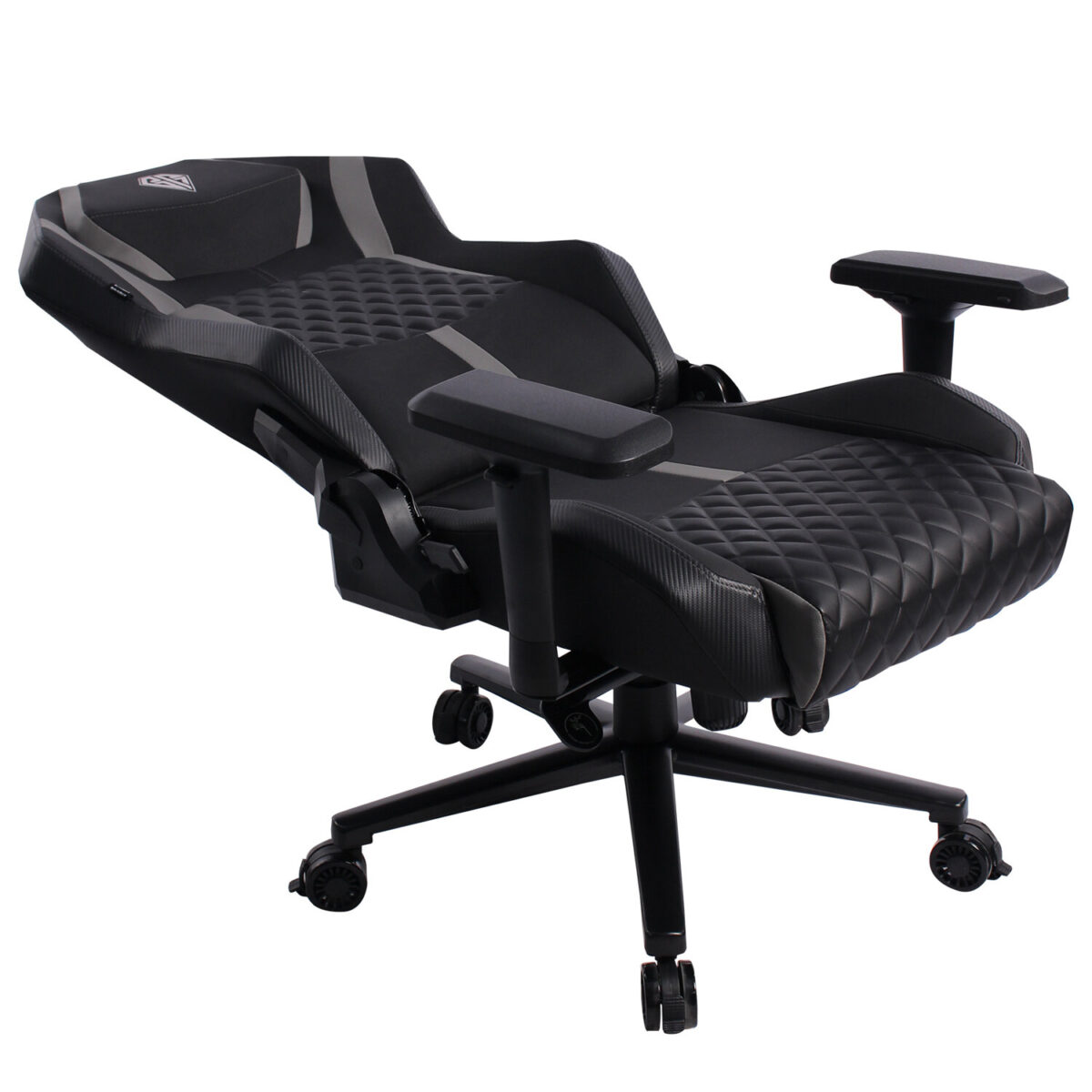 Кресло BRABIX PREMIUM "Core GM-160", мультиблок, 4D подлокотники, литой поролон, черное/серое, 532952 — изображение 6