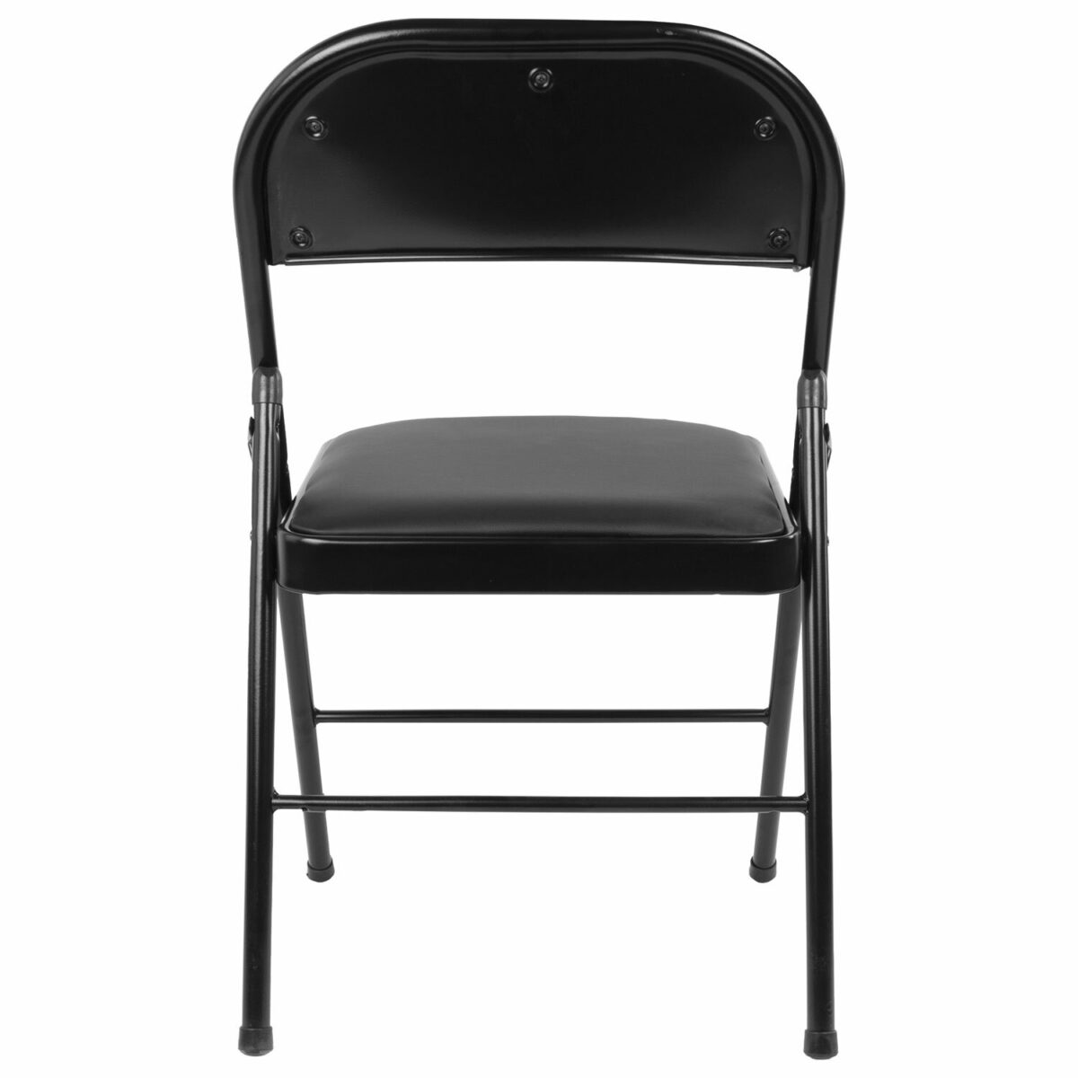 Стул складной BRABIX "Golf Plus CF-003 Комфорт", черный каркас, кожзам черный, 531566 — изображение 5