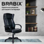 Кресло офисное BRABIX PREMIUM "Boss EX-591", экокожа, черное, 532099 — изображение 14
