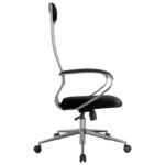 Кресло офисное BRABIX PREMIUM "Ultimate EX-800" хром, плотная двойная сетка Х2, черное/серое, 532912 — изображение 5