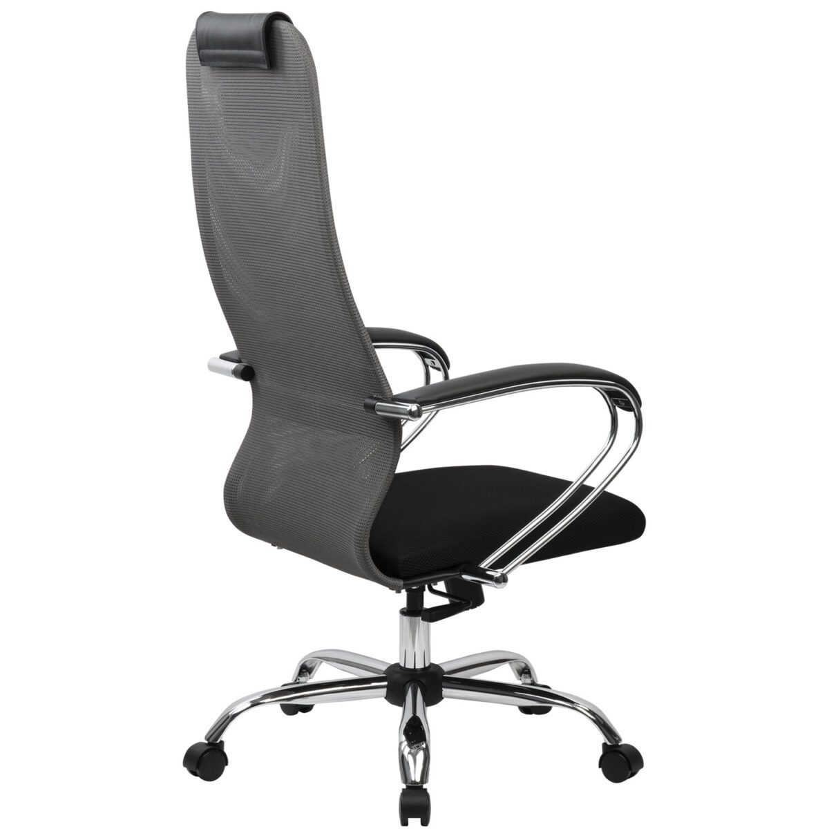 Кресло офисное BRABIX PREMIUM "Ultimate EX-800" хром, плотная двойная сетка Х2, черное/серое, 532912 — изображение 9